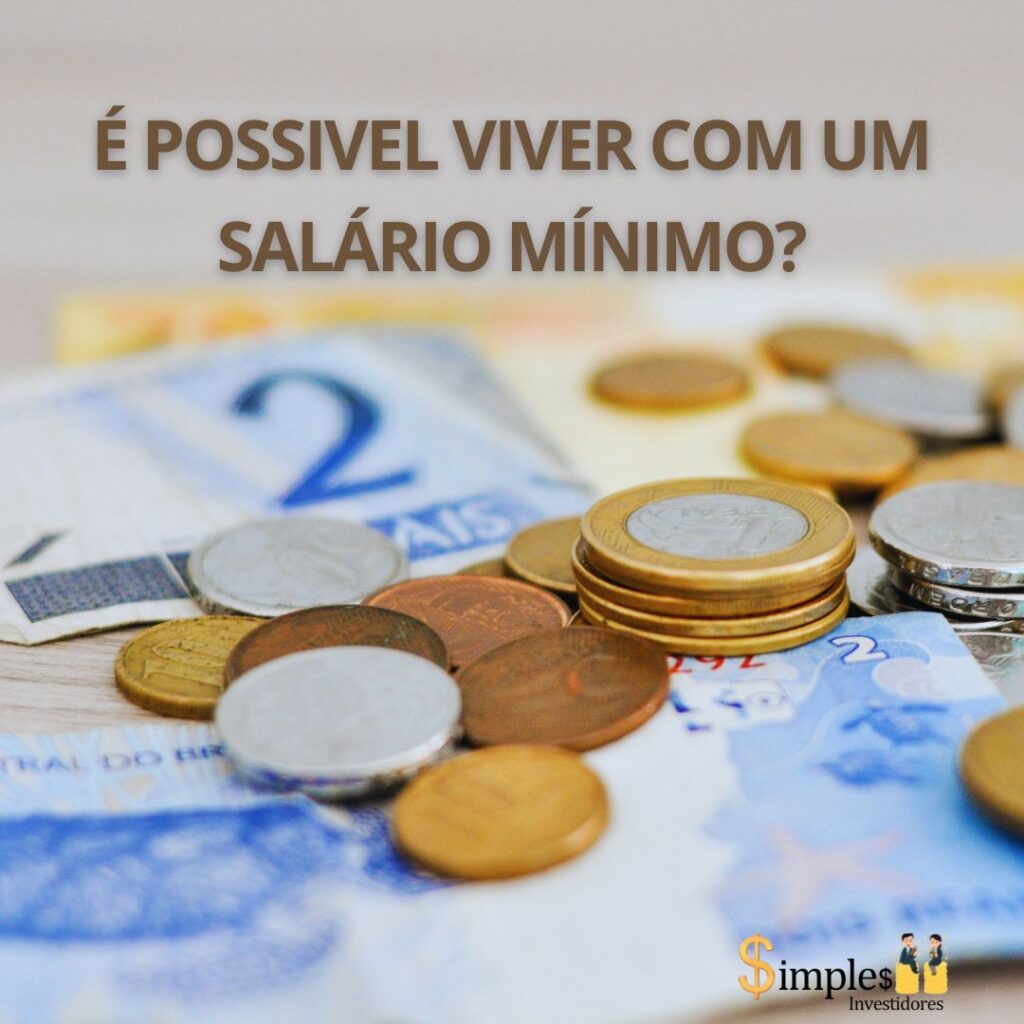 É POSSIVEL VIVER COM UM SALARIO MINIMO?
